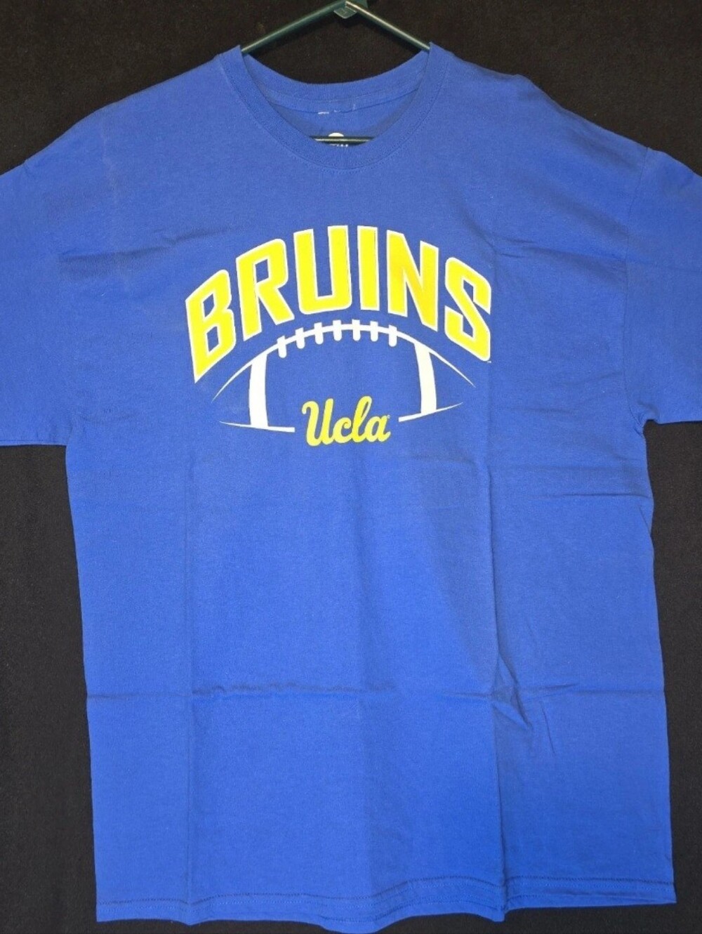 UCLA Bruins Football T-Shirt Mens XL Deadstock NWOT Y2K NCAA Vintage Blue Tee